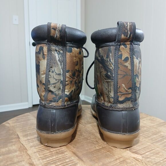 ​Men\'s Weather Spirits Camo Duck Boots Size 10 Insulated Steel Shank Waterproof main image 5